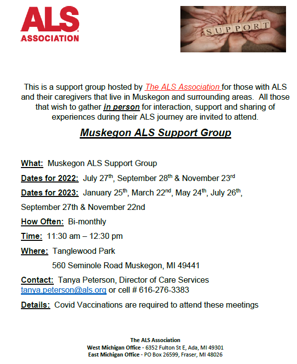 Muskegon Support Group Graphic 22-23
